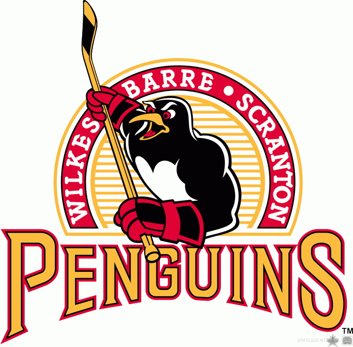 Wilkes-Barre Scranton Penguins 2000 01 Wordmark Logo iron on transfers for clothing